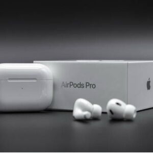 Apple AirPods Pro with White Case